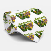 Oktoberfest Pretzel Stropdassen (Opgerold)