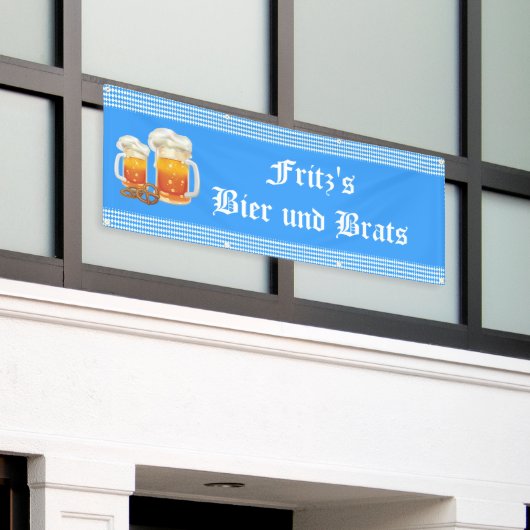 Oktoberfest Promotion Business Spandoek (Buitenkant Gebouw)