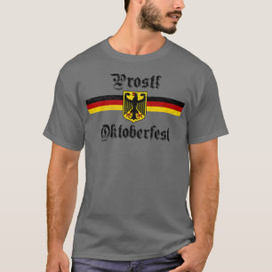 Oktoberfest PROST - Duitse wapenschild T-shirt