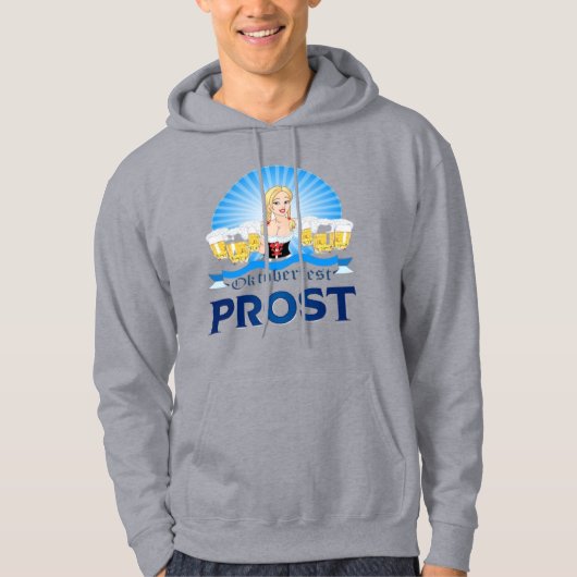 Oktoberfest Prost Hoodie (Voorkant)