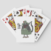 Oktoberfest Skunk Pokerkaarten (Achterkant)