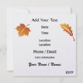 OKTOBERFEST - SRF KAART (Achterkant)