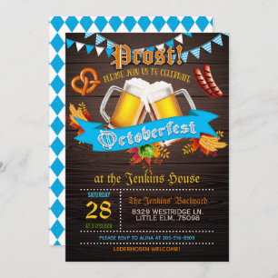 Oktoberfest Uitnodiging