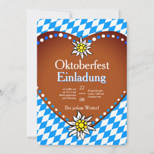 Oktoberfest Uitnodiging