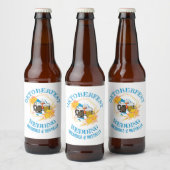 OKTOBERFEST Wedding Bier Etiket (Flessen)