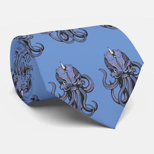 Oktopus Octopus Stropdas (Opgerold)