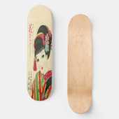 Okura, Anime Japanese Beauty Skateboard (Recto)