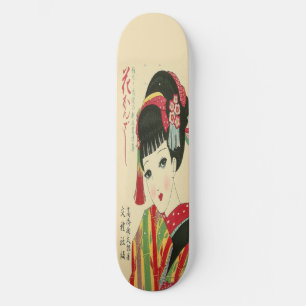 Okura, Anime Japanse Schoonheid Skateboard