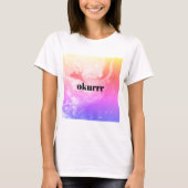 okurr design kardashian leuk! citaat t-shirt (Voorkant)