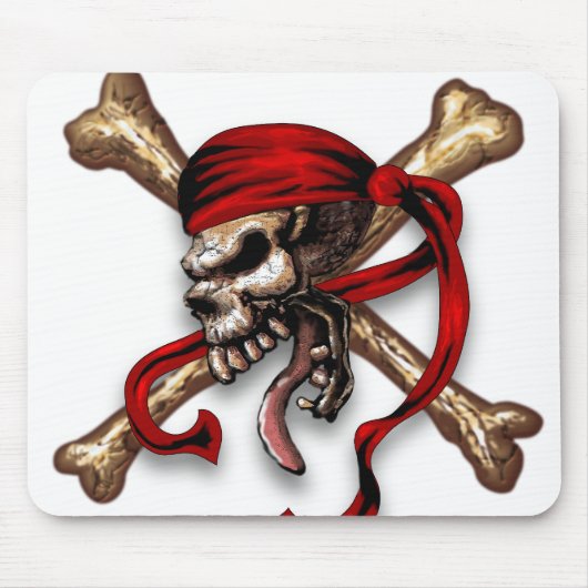 Ol Pirate Skull Muismat (Voorkant)
