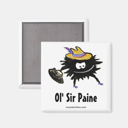 Ol' Sir Paine Magnet (Recto/Verso)