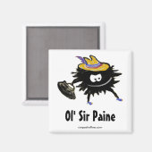 Ol' Sir Paine Magnet Magneet (Voorkant / Achterkant)