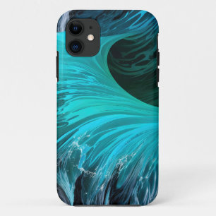 "Ola Tiburón" Blauwe Haai Wave iPhone 11 Hoesje