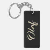 Olaf Nom de Whitegold Porte-clés Remorque (Devant gauche)