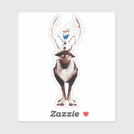 OLAF & Sven Sticker (Vel)