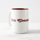 Olam Chesed Yibaneh mug (Devant gauche)