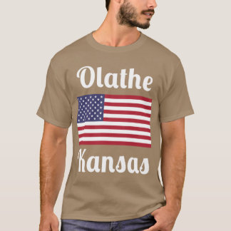 Olathe Kansas Stijlvolle Prints T-shirt