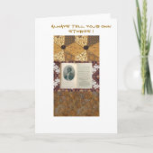 Olaudah vertelt quiano-altijd Uw Eigen Verhalen Kaart (Voorkant)