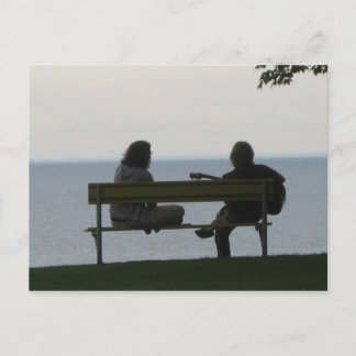 Olcott Beach, NY Briefkaart