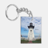 Olcott Lighthouse acrylsleutelketen Sleutelhanger (Voorkant Links)