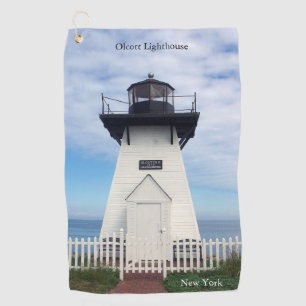 Olcott Lighthouse golfhanddoek