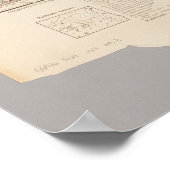 Old 1941 Copenhagen Map, Denmark Poster (Coin)