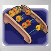 Old Abacus Poster (Voorkant)