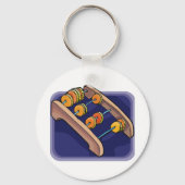 Old Abacus Sleutelhanger (Achterkant)
