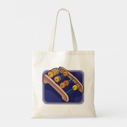 Old Abacus Tote Bag (Achterkant)
