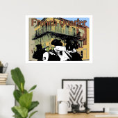 Old Absinthe House Brass Band, French Quarter, New Poster (Thuiskantoor)