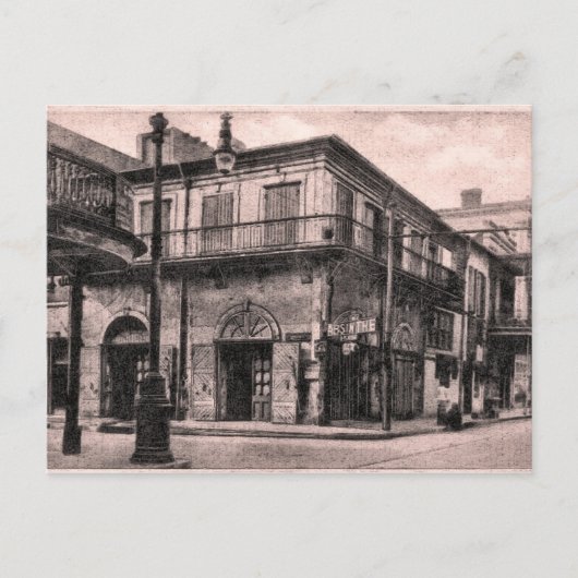 Old Absinthe House New Orleans Briefkaart (Voorkant)