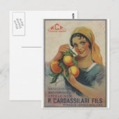Old Advert Cardassilari Fils Briefkaart (Voorkant / Achterkant)