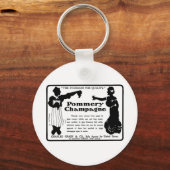 Old Advert Pommery Champagne Sleutelhanger (Voorkant)