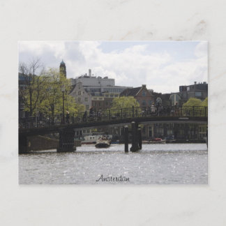 Old Amsterdam Bridge Briefkaart