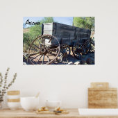 Old Arizona Wagon Poster (Keuken)