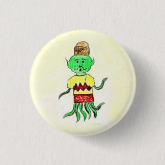 Old Art Metrognome Vein Ronde Button 3,2 Cm