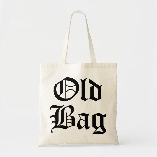 Old Bag Canvas tas (Voorkant)