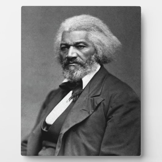 Old Bailey Douglass Afro-Amerikaanse held Fotoplaat (Voorkant)