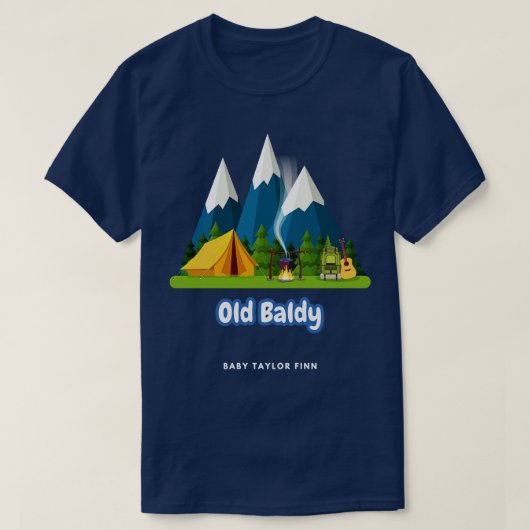 Old Baldy T-shirt (Design voorkant)