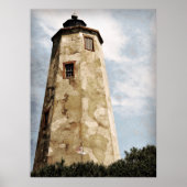 "Old Baldy" vuurtoren Poster (Voorkant)
