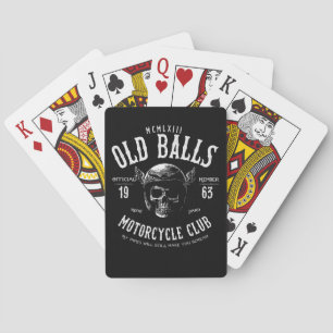 Old Balls MC – Hard Rijden, Harder Brullen Pokerkaarten
