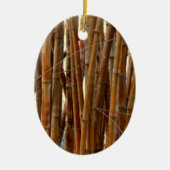 Old Bamboo Keramisch Ornament (Voorkant)