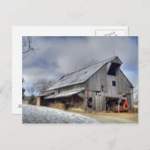 Old Barn Briefkaart (Voorkant / Achterkant)