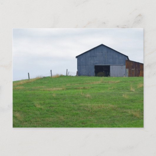 Old Barn Briefkaart (Voorkant)