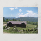 Old Barn Briefkaart (Voorkant)