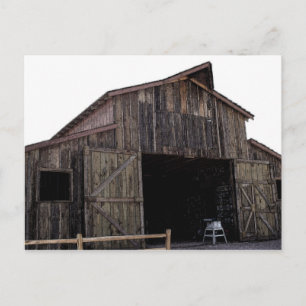 Old Barn Briefkaart