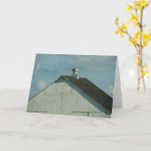 Old Barn Kaart (Gele Bloem)