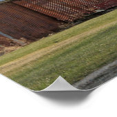 Old Barn op US-31 Poster (Hoek)