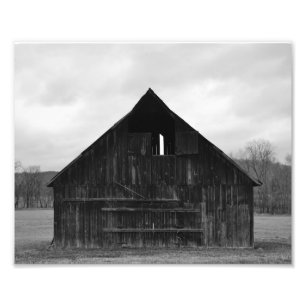 Old Barn Photo Foto Afdruk