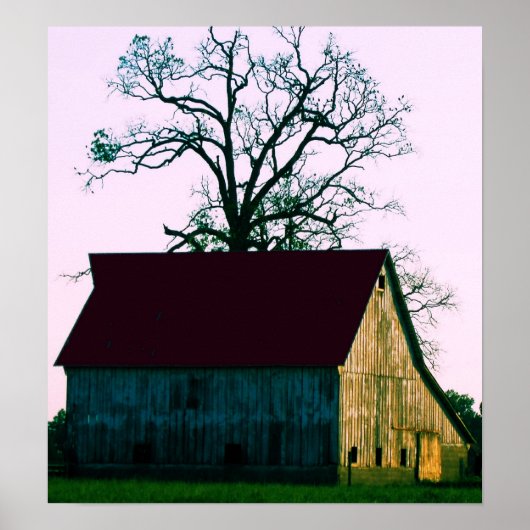Old Barn Poster (Voorkant)